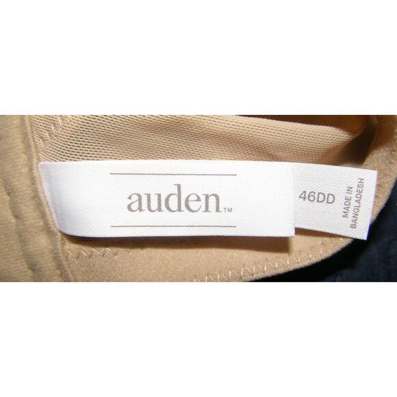 NEW Beige Sz 46DD Adjustable Straps Lightly Lined Comfort Wire Demi Bra AUDEN - Picture 5 of 6